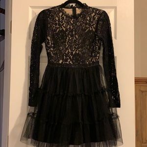 *NWT* Vici Black Lace Dress